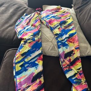 Plus size workout leggings Athletic 1 c works